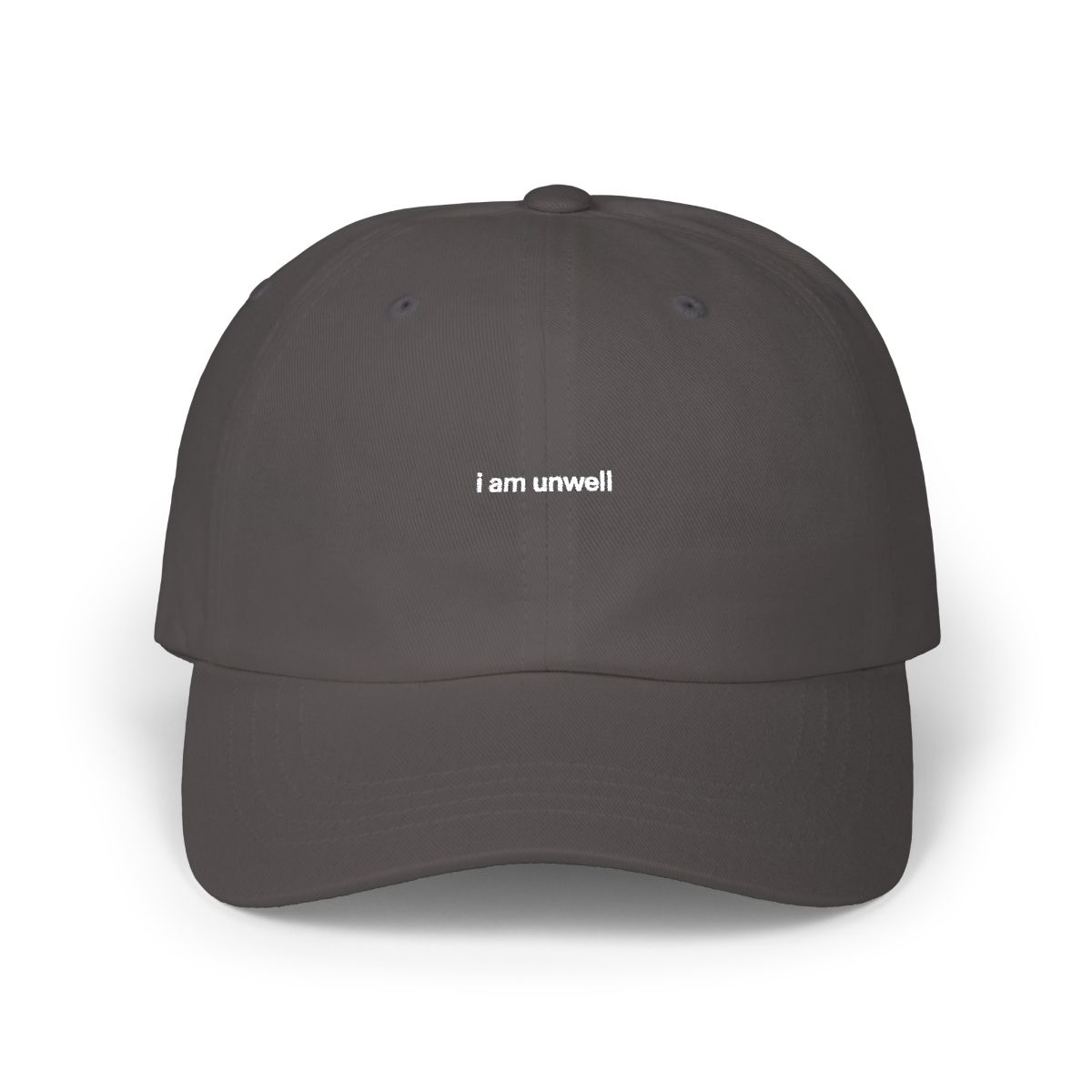 Call Her Daddy 'I Am Unwell' Black Dad Hat - alternate angle 3, merchandise