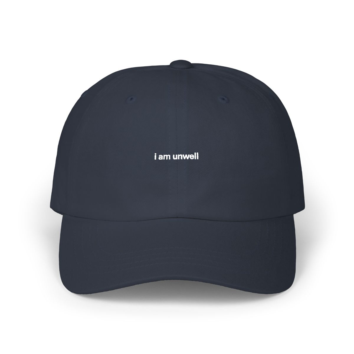Call Her Daddy 'I Am Unwell' Black Dad Hat - alternate angle 3, merchandise