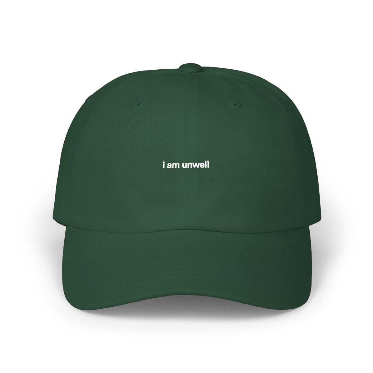 Call Her Daddy 'I Am Unwell' Black Dad Hat - alternate angle 2, merchandise